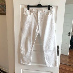 Levi’s White Wedgie Straight Denim